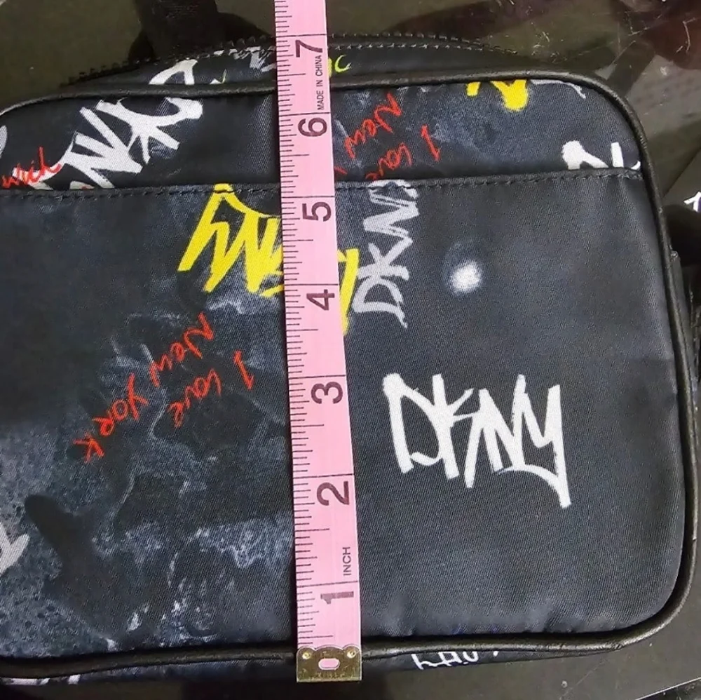 DKNY Graffiti Nylon Crossbody - Picture 8 of 8